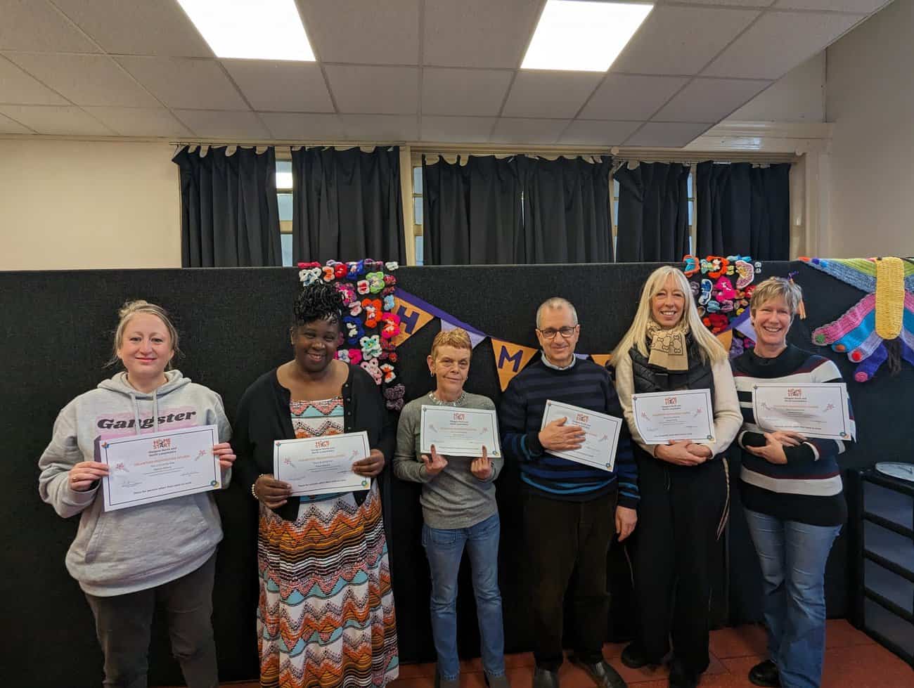Image of new trained Home-Start Volunteers