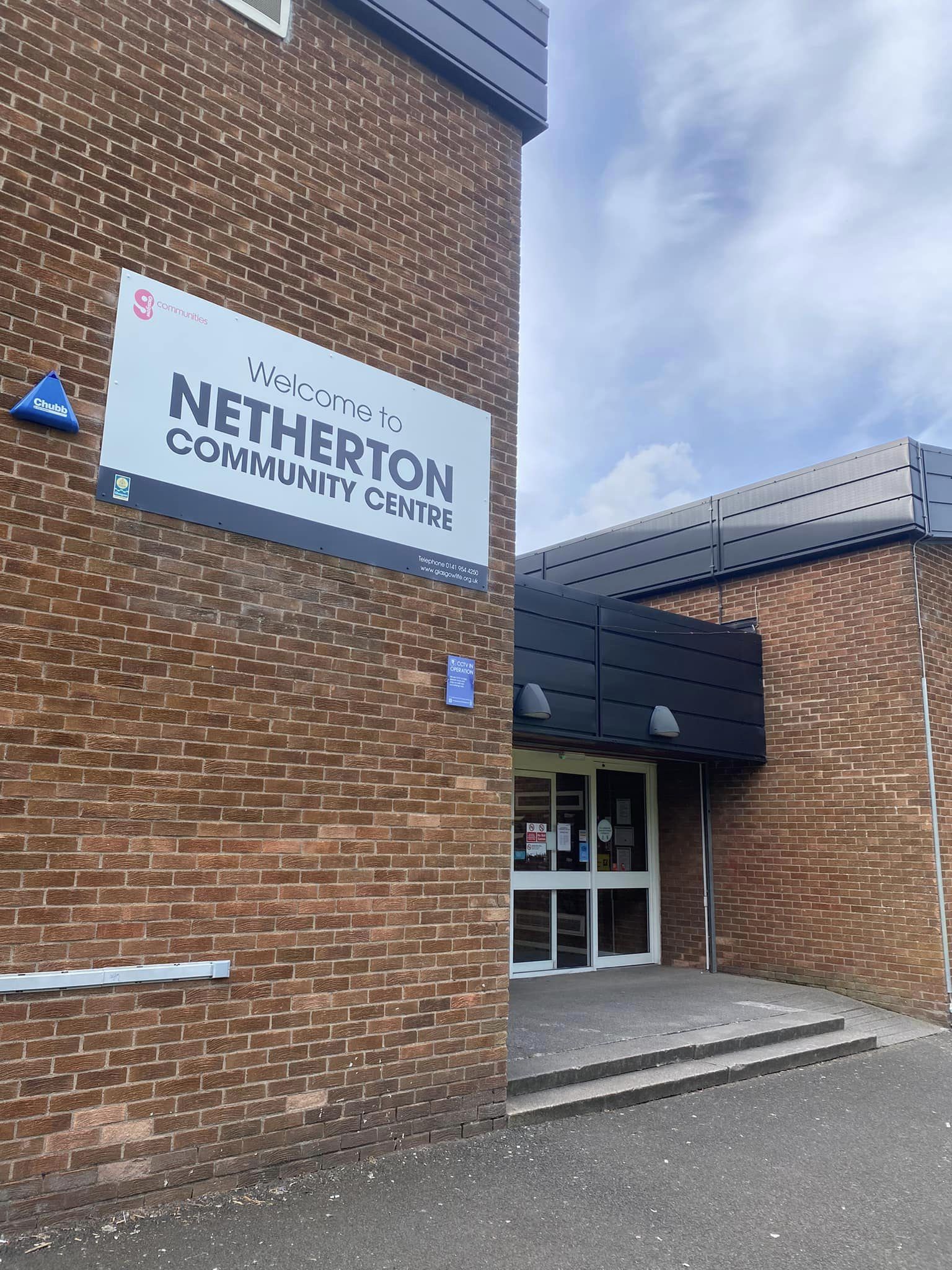 Image of the outside of the Netherton Community Centre
