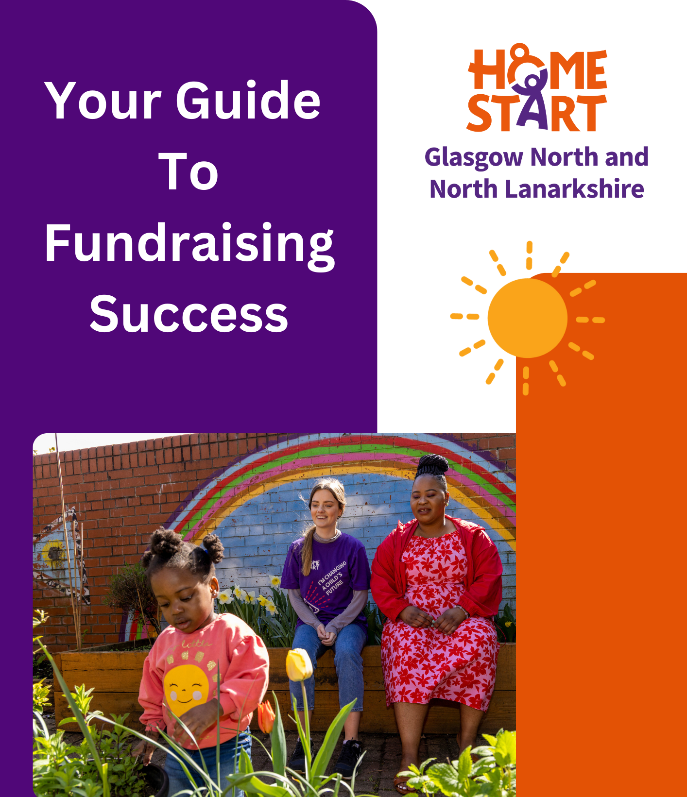 Your Guide To Fundraising Success Image of the front page of our fundraising guide to success.