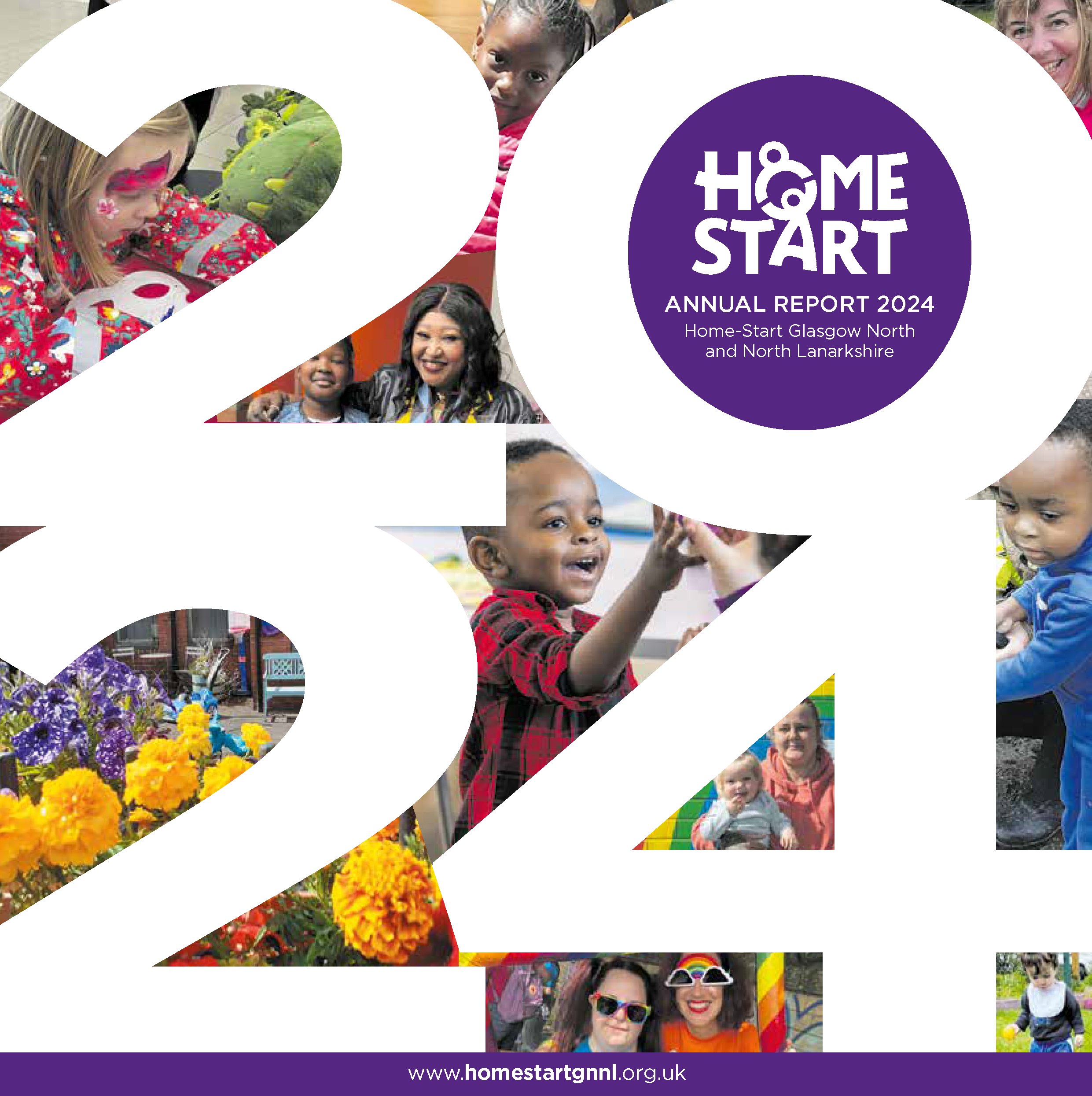 Image of the front page of the annual report 2024