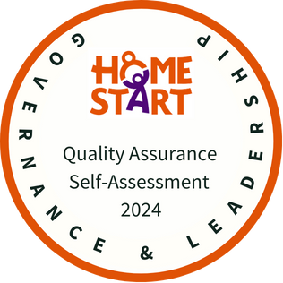Image of our Home-Start UK Quality Assurance badge for Governance and Leadership